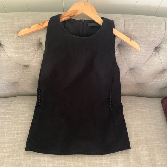 The Row Tops - The row black wool dress top US 4